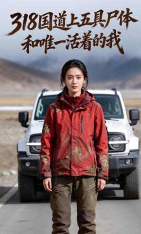 短剧《318国道上五具尸体和唯一活着的我》海报