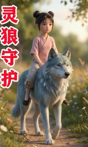 短剧《灵狼守护》海报
