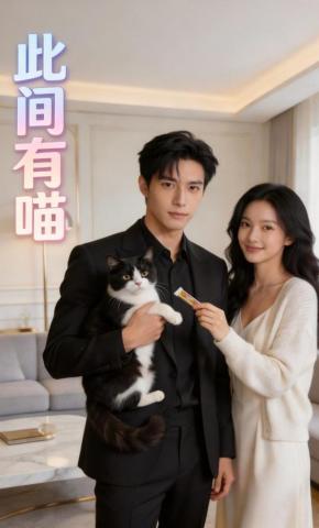 短剧《此间有喵》海报