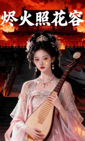 短剧《烬火照花容》海报