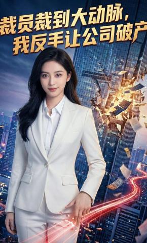 短剧《裁员裁到大动脉，我反手让公司破产》海报