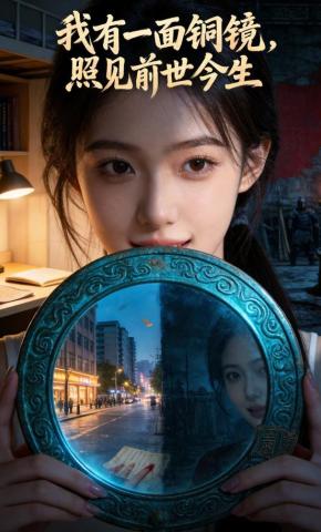 短剧《我有一面铜镜，照见前世今生》海报