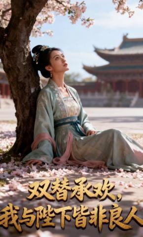 短剧《双替成欢，我与陛下皆非良人》海报