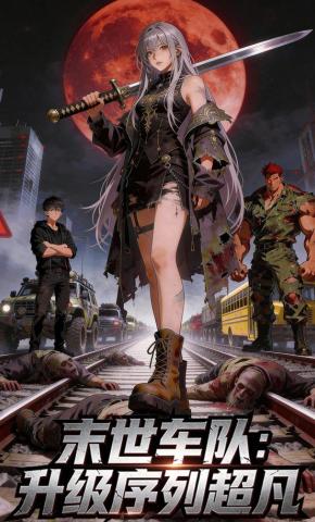 短剧《末世车队：升级序列超凡》海报