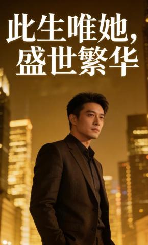 短剧此生唯她，盛世繁华海报