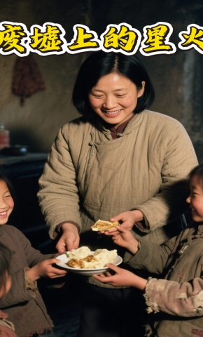 短剧《废墟上的星火》海报