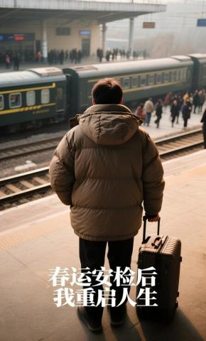 短剧《春运安检后，我重启人生》海报