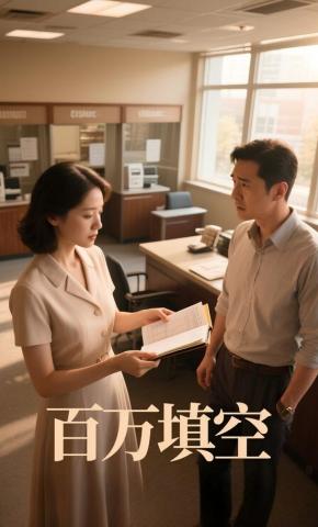 短剧《百万填空》海报