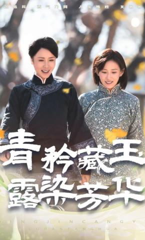 短剧《青矜藏玉，露染芳华》海报