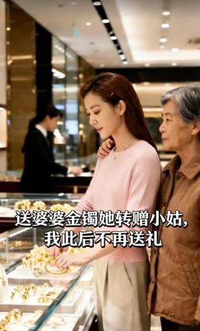 短剧《送婆婆金镯她转赠小姑，我此后不再送礼》海报