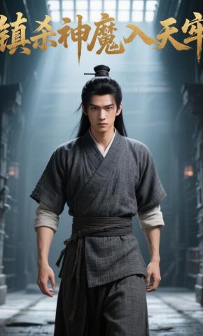 短剧《镇杀神魔入天牢》海报