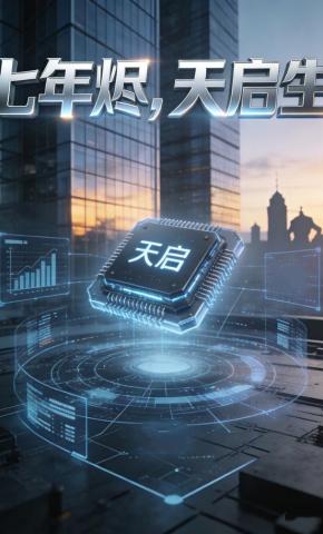 短剧《七年烬，天启生》海报