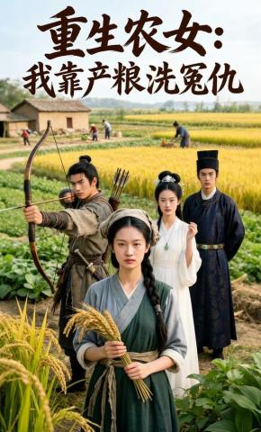 短剧《重生农女：我靠产粮洗冤仇》海报