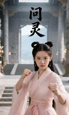 短剧《问灵》海报