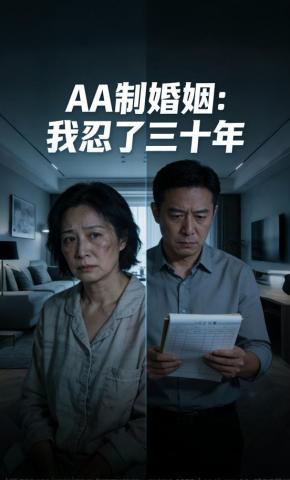 短剧《AA制婚姻：我忍了三十年》海报
