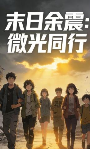 短剧《末日余震：微光同行》海报