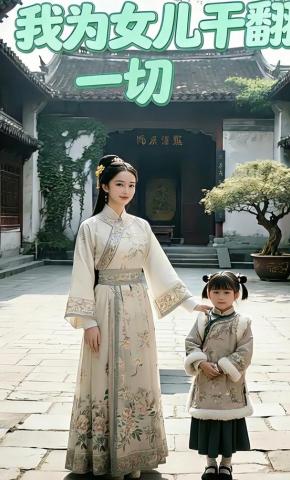 短剧《我为女儿干翻一切》海报