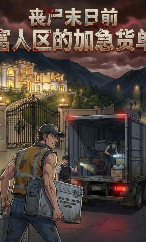 短剧《丧尸末日前富人区的加急货单》海报