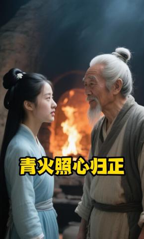 短剧《青火照心归正》海报