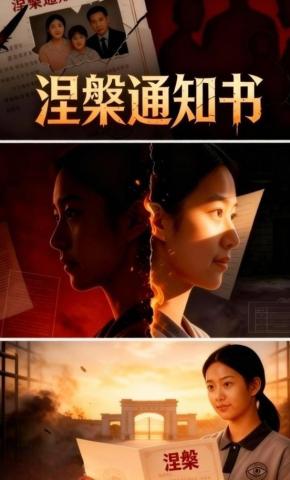 短剧《涅槃通知书》海报