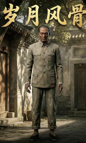 短剧《岁月风骨》海报