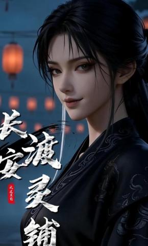 短剧《长安渡灵铺》海报