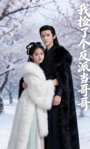 短剧《我捡了个反派当哥哥》海报