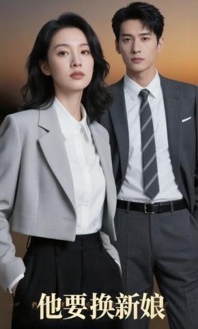 短剧《他要换新娘》海报