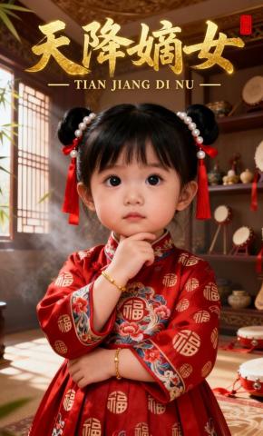 短剧《天降嫡女》海报