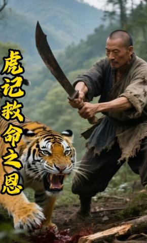 短剧《虎记救命之恩》海报