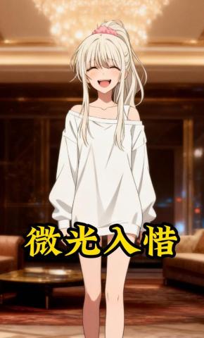 短剧《微光入惜》海报