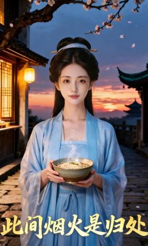 短剧《此间烟火是归处》海报