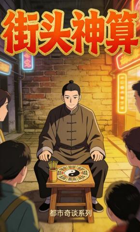 短剧《街头神算》海报