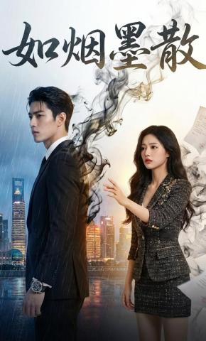短剧《如烟墨散》海报