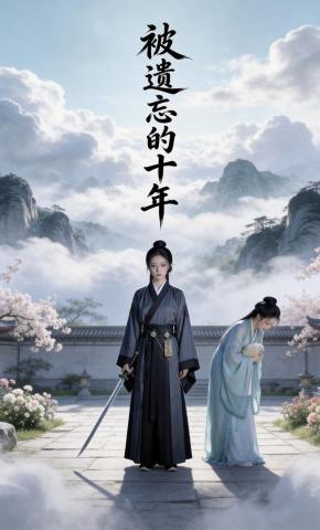 短剧《被遗忘的十年》海报