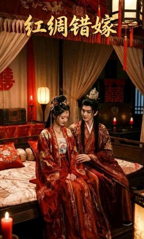 短剧《红绸错嫁》海报