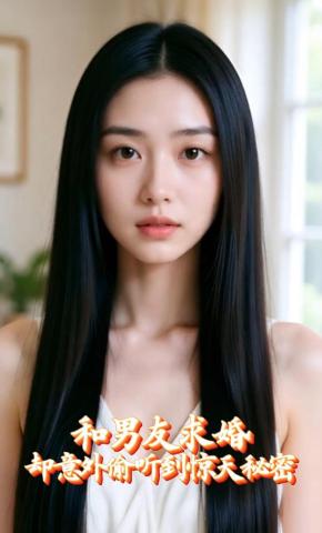 短剧《和男友求婚，却意外偷听到惊天秘密》海报