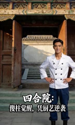 短剧《四合院：傻柱觉醒，凭厨艺逆袭》海报