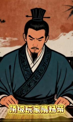 短剧《顶级玩家隋炀帝》海报