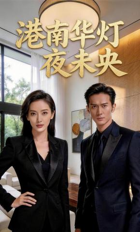 短剧《港南华灯夜未央》海报