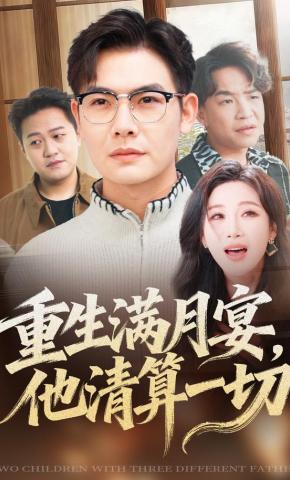 短剧《重生满月宴，他清算一切》海报