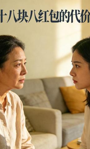 短剧《十八块八红包的代价》海报