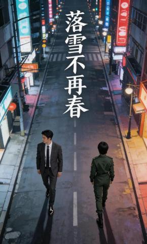 短剧《落雪不再春》海报