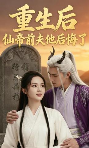 短剧《重生后，仙帝前夫他后悔了》海报