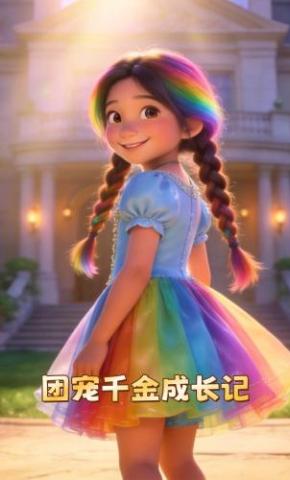 短剧《团宠千金成长记》海报