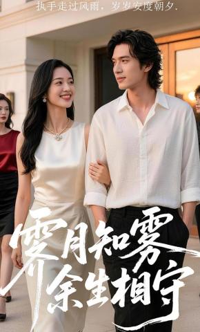 短剧《霁月知雾，余生相守》海报