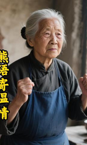 短剧《熊语寄温情》海报