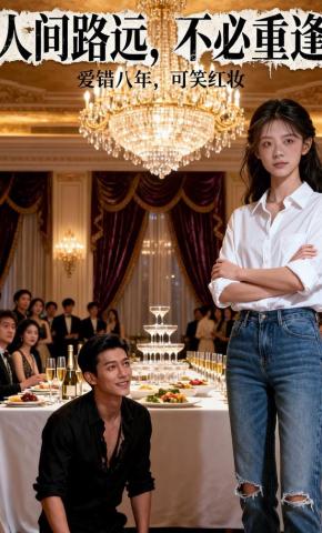 短剧《人间路远，不必重逢》海报