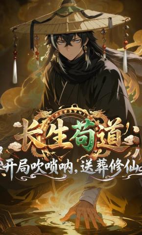 短剧《长生苟道：开局吹唢呐,送葬修仙》海报