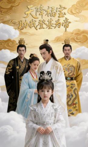 短剧《天降福宝助我登基为帝》海报